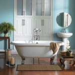 Vintage clawfoot bathtub