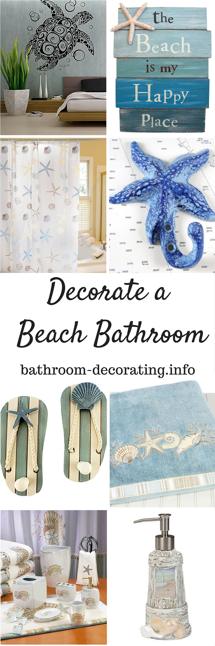 Decorate a Beach Bathroom