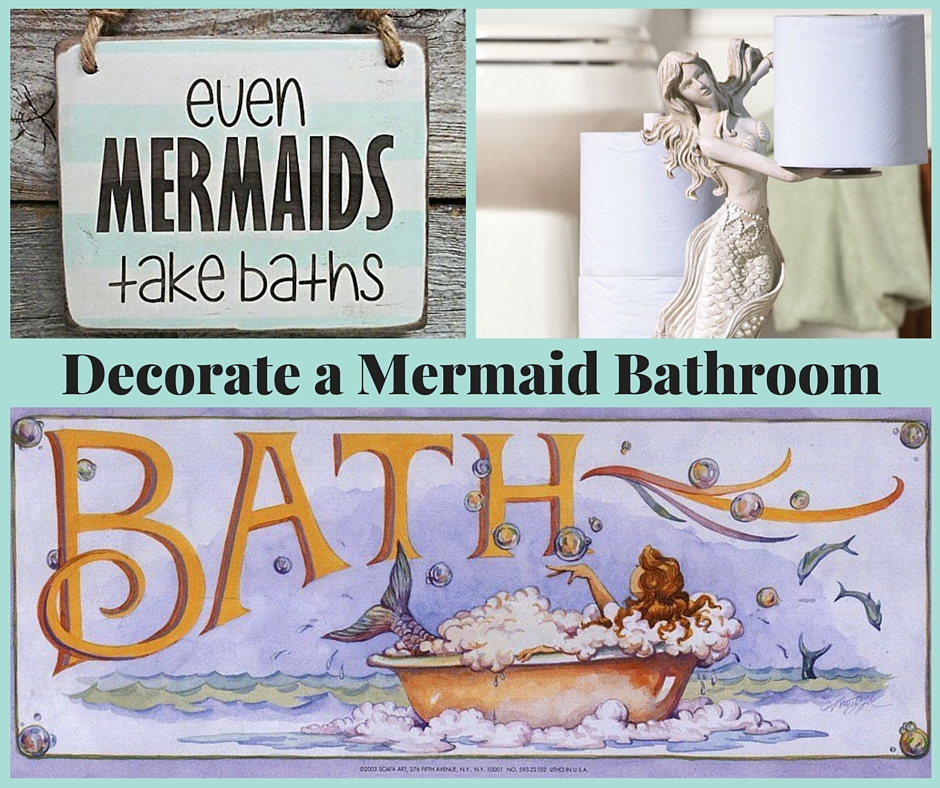 Decorate A Mermaid Bathroom