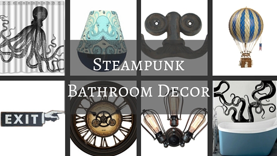 Steampunk Bathroom Decor